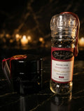 Poivre noir de Madagascar en pack longue conservation avec pot noir et poivrière rechargeable Maison Loïs Suisse.